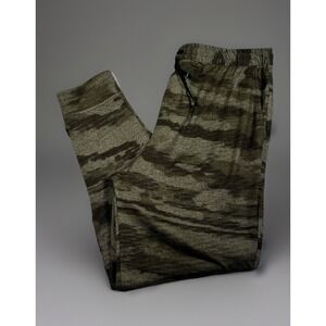 Stance Shelter Butter Blend Jogger Men XL Green Camo Drawstrings In or Out-EUC